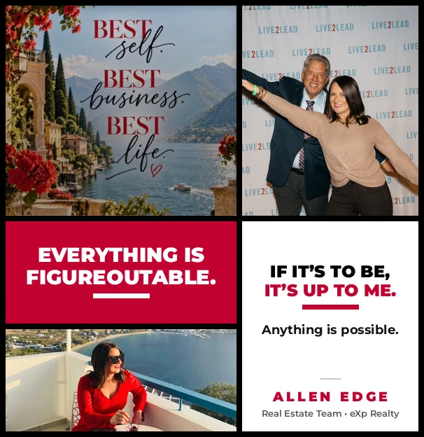 Tara Allen's Best Self, Best Business, Best Life brand collage